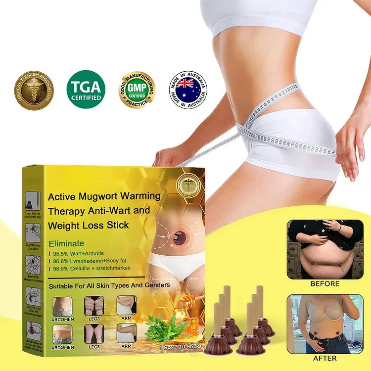 AnnieCare® Bioactive Wormwood Heat Therapy Stick: Warmth and Slimming for a Healthy Glow!