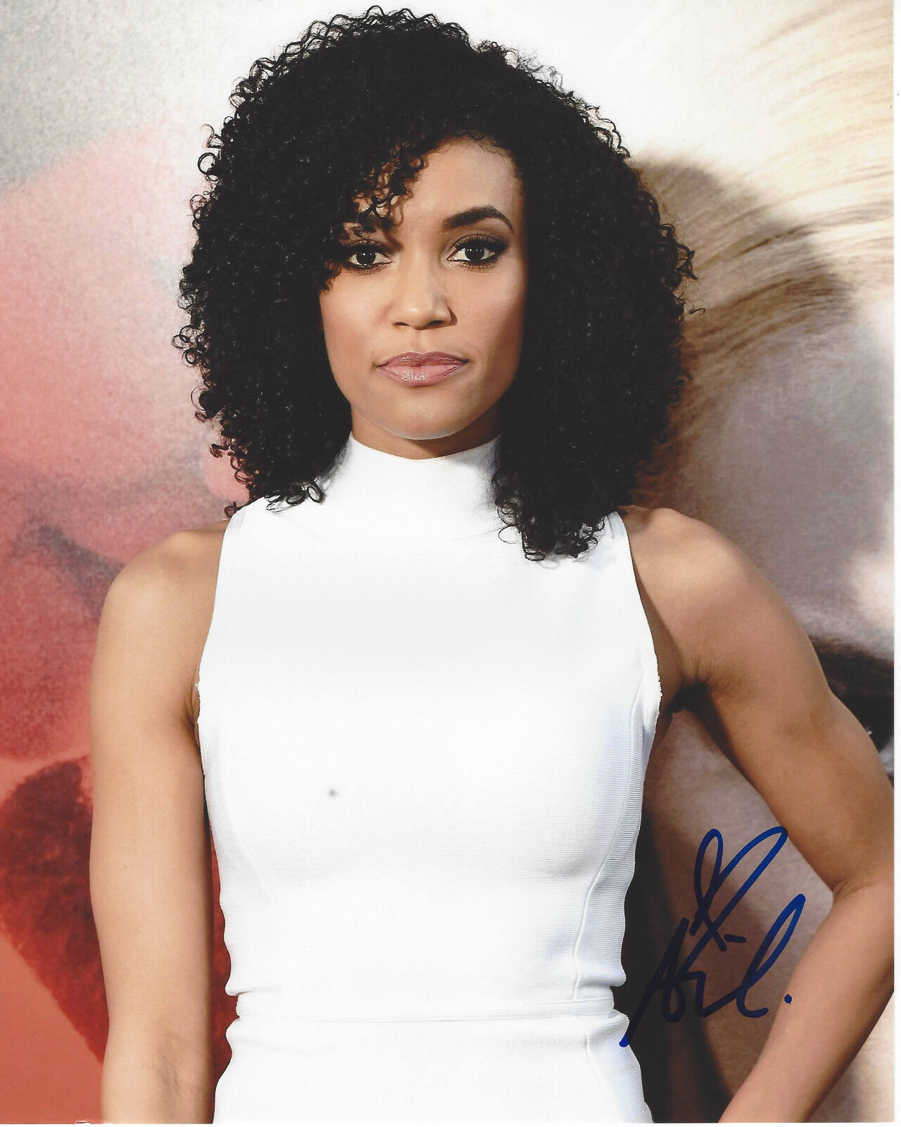 ACTRESS ANNIE ILONZEH SIGNED AUTHENTIC ALL EYEZ ON ME 8X10 Photo Poster painting 1 w/COA ARROW