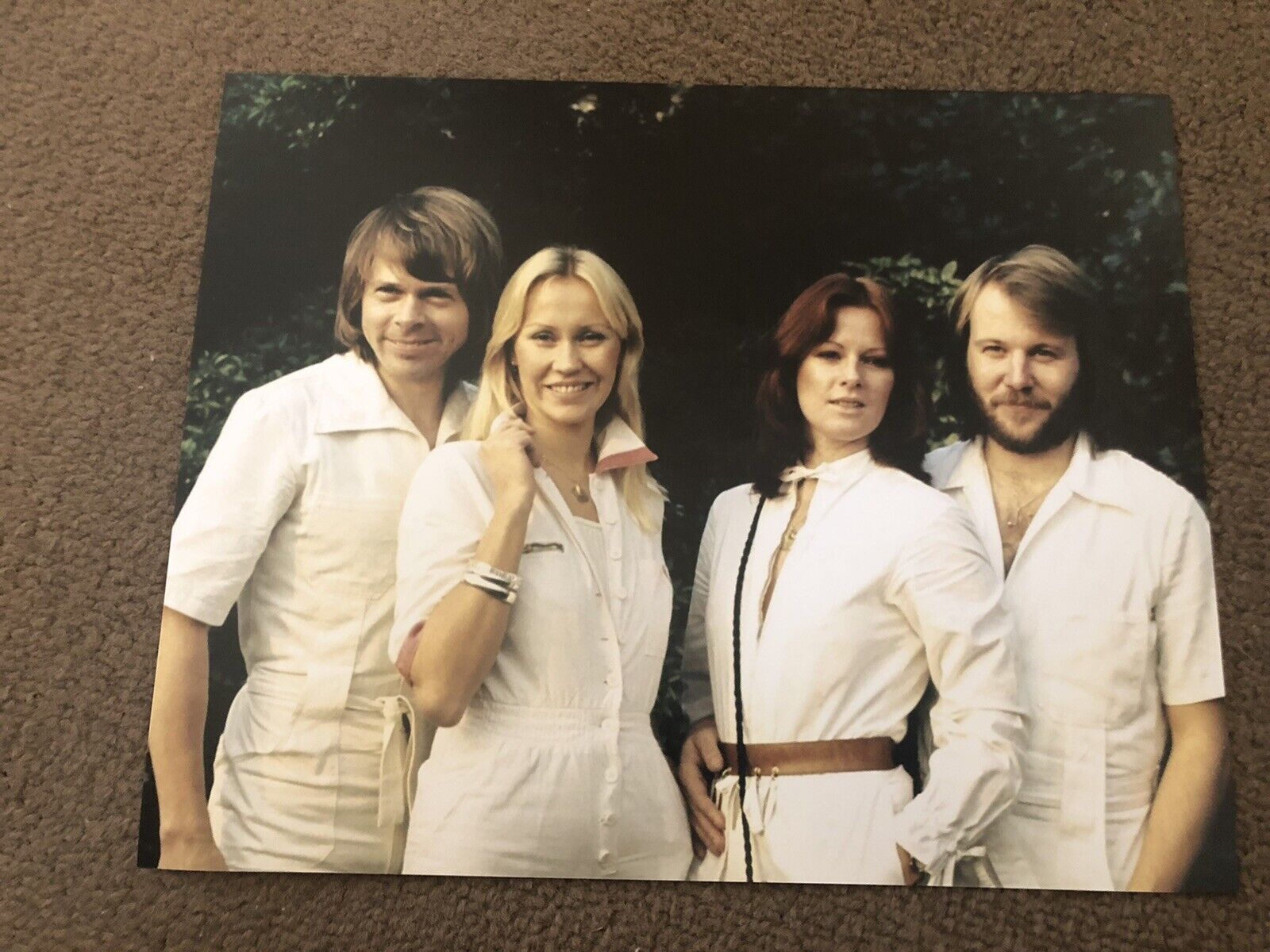 ABBA (SINGERS) UNSIGNED Photo Poster painting- 6x4”