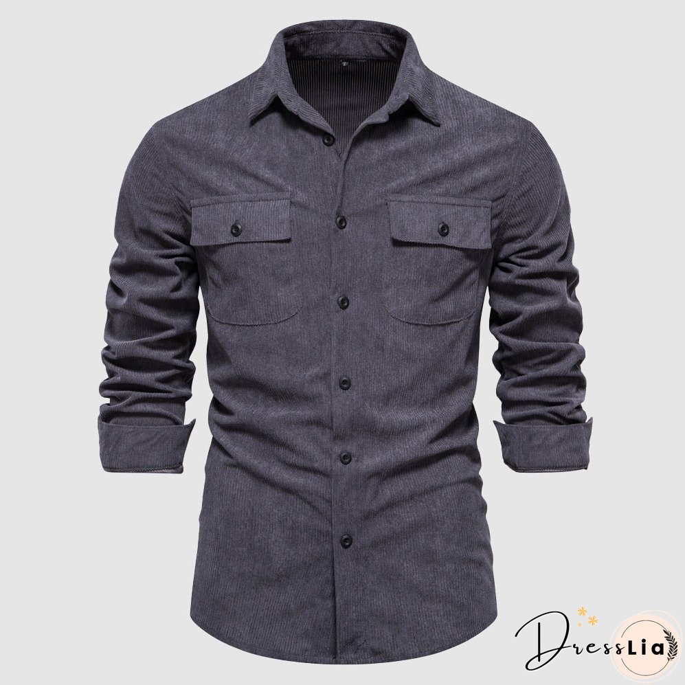 Liberty Corduroy Military Shirt