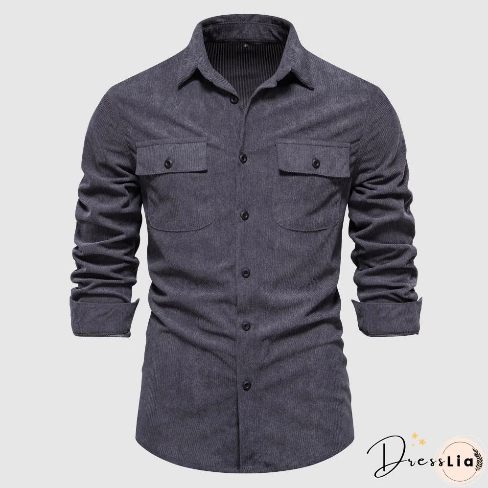 Liberty Corduroy Military Shirt