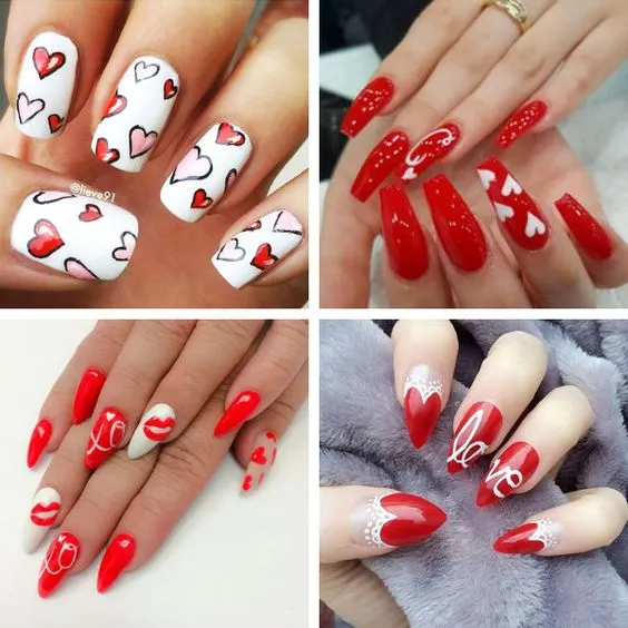 PICT YOU Valentine's Day Nail Stamping Plates Rose Flower Love Theme Nail Art Plate Stainless Steel Nail Design Stencil Tools-Nail Inspo