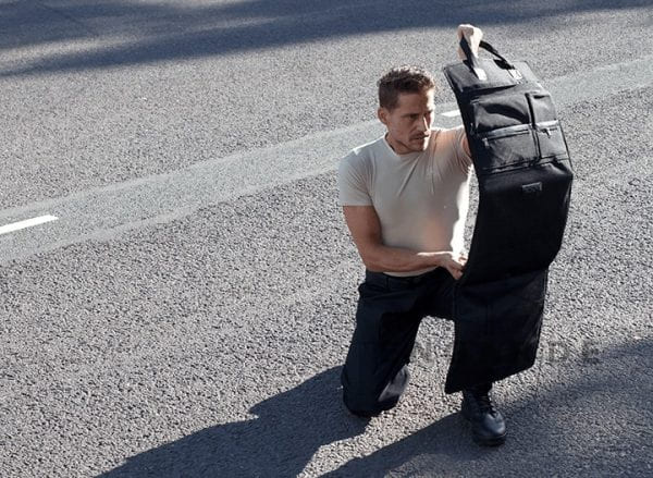 NIJ Level IIIA Ballistic Briefcase/Protector Quickly unfold with one hand in 1 second Brief-Case for Body