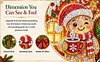 Diamond Painting Ornament Gingerbread House Hanging Decor 9.45x9.45in