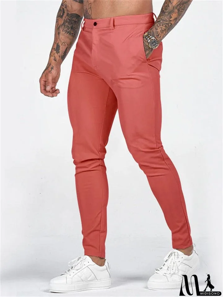 MidiSono - Men's Spring Casual Slim Fit Skinny Pants