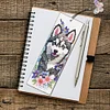 (US Only)3Pcs Dog DIY Diamond Painting Bookmarks for Book Lovers Mosaic Art Supplies