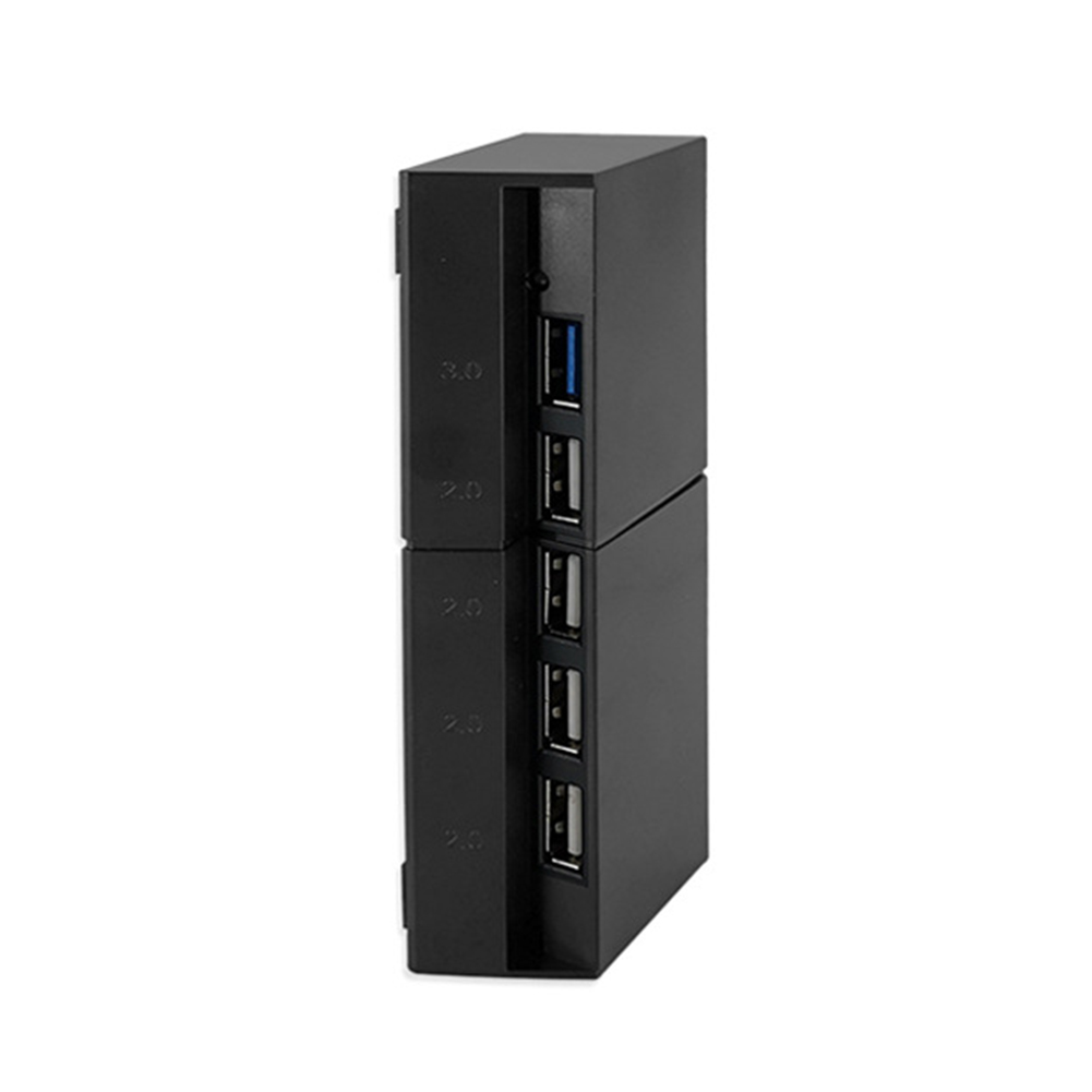 

5 in 1 USB HUB Docking 1 USB 3.0 4 USB 2.0 Adapter for Sony PS4 Console, 501 Original