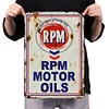 RPM MOTOR OILS - Vintage Metal Signs(12*16Inch)