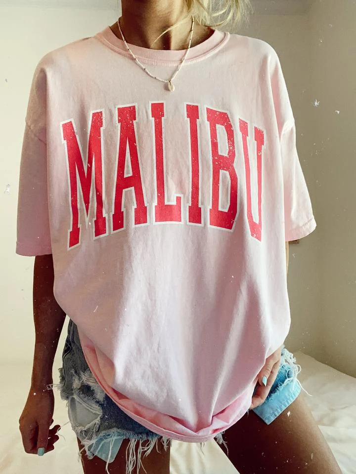 MALIBU TEE  August Lemonade