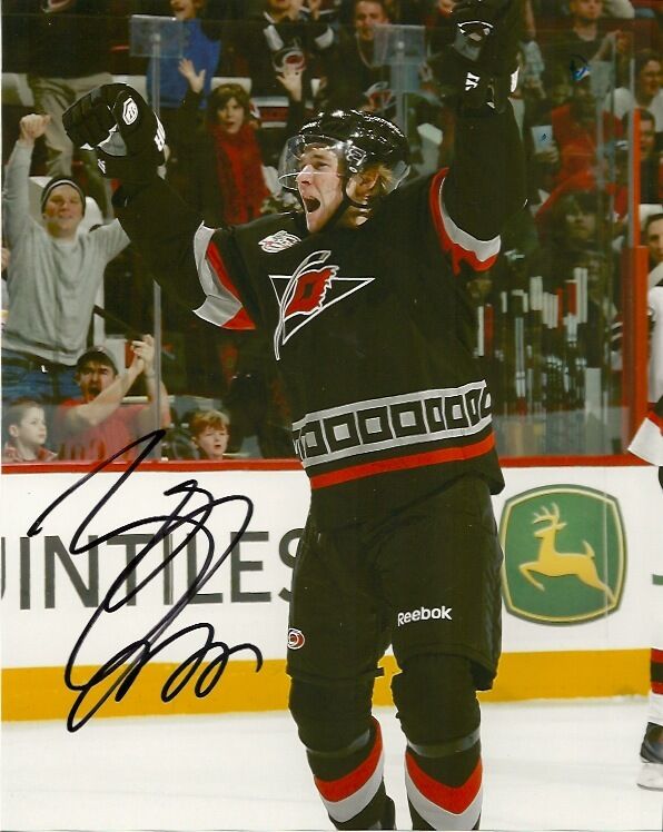 Carolina Hurricanes Zac Dalpe Signed Autographed 8x10 Photo Poster painting COA NINE PROOF