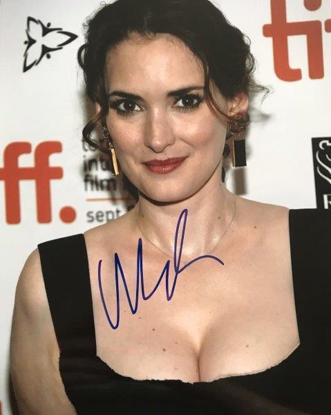 REPRINT - WINONA RYDER Hot Autographed Signed 8 x 10 Photo Poster painting RP