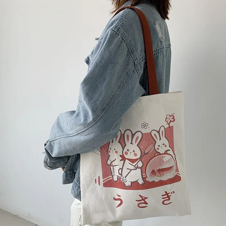 Rabbit Tote Bag