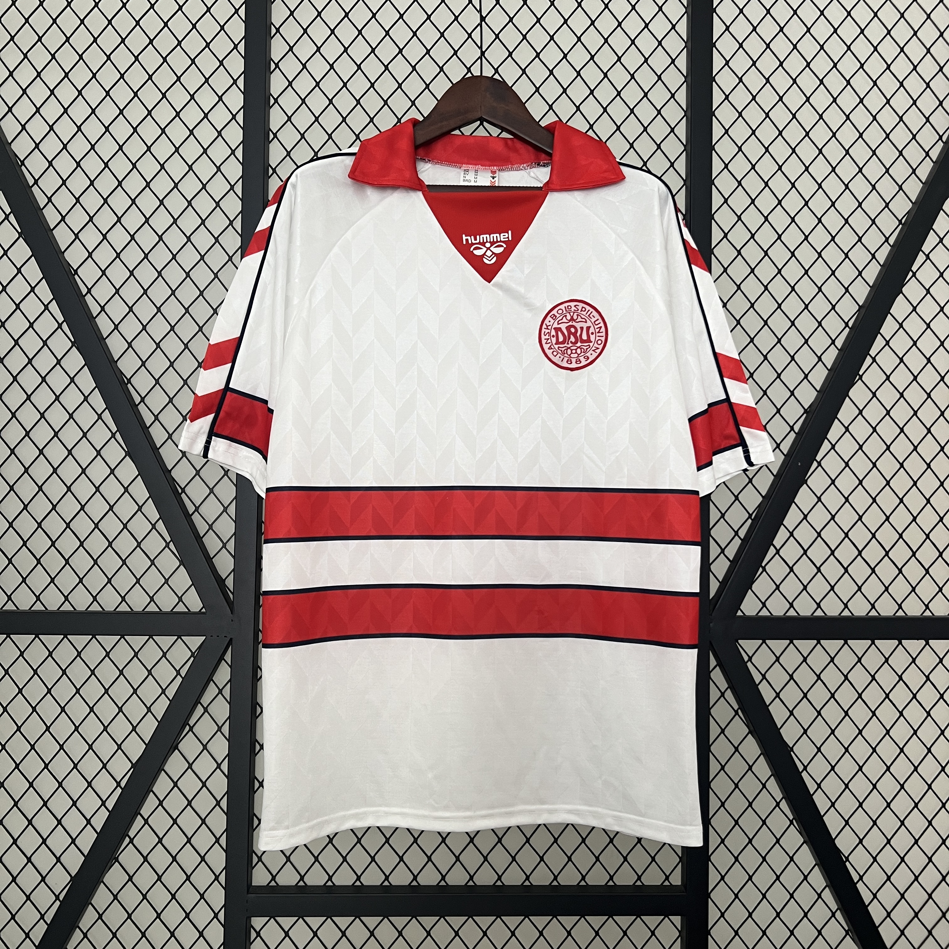 Retro Denmark 1988 Away Jersey - Fans Version