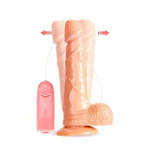 6.69 Inches Realistic Tpe Dildo Small Vibrating Rotation Dildo