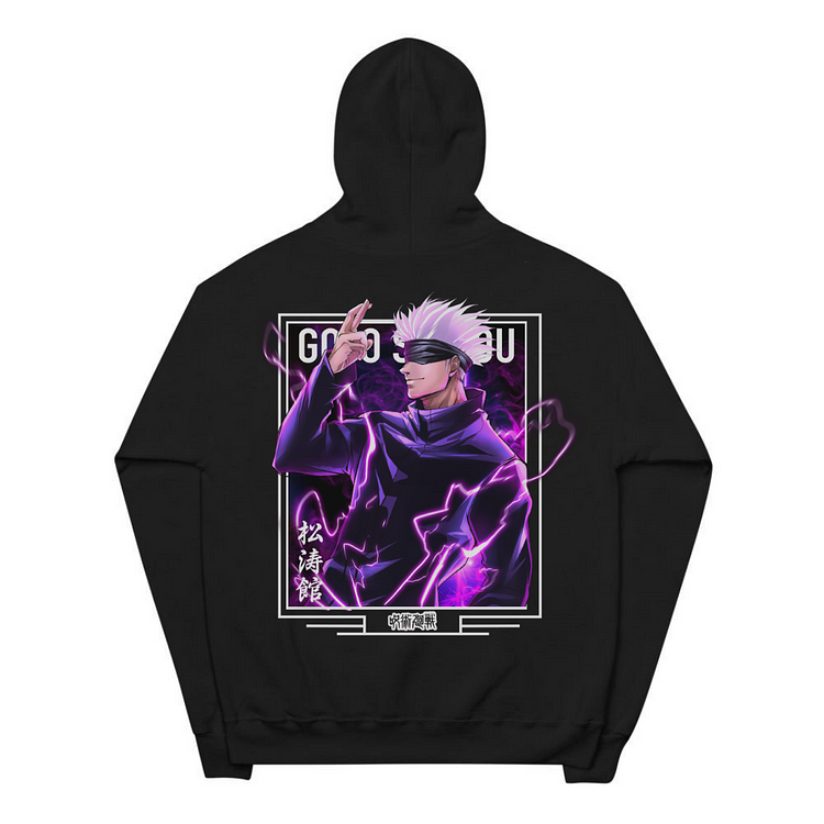 "Satoru Gojo X Purple Lightning - JJK" Hoodie