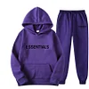FEAR OF GOD ESSENTIALS Unisex Hoodie Casual 2 Piece Set