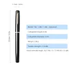Outdoor Portable Mini Telescopic Pen Shape Fishing Rod with Metal Spinning Wheel
