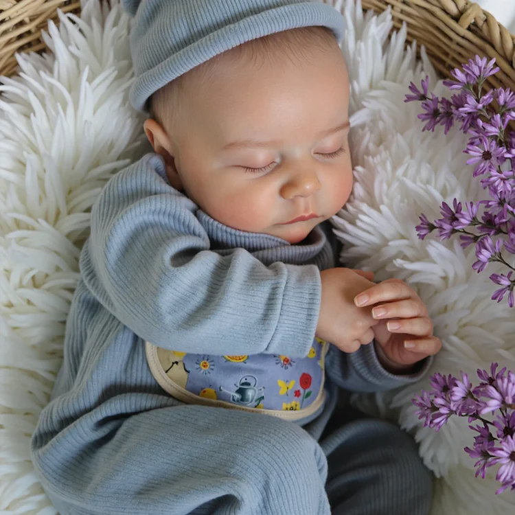 20" Reborn Baby Boy Doll With "Coos" And Has A "Heartbeat",Real Lifelike Newborn Baby Carley By Dollreborns®