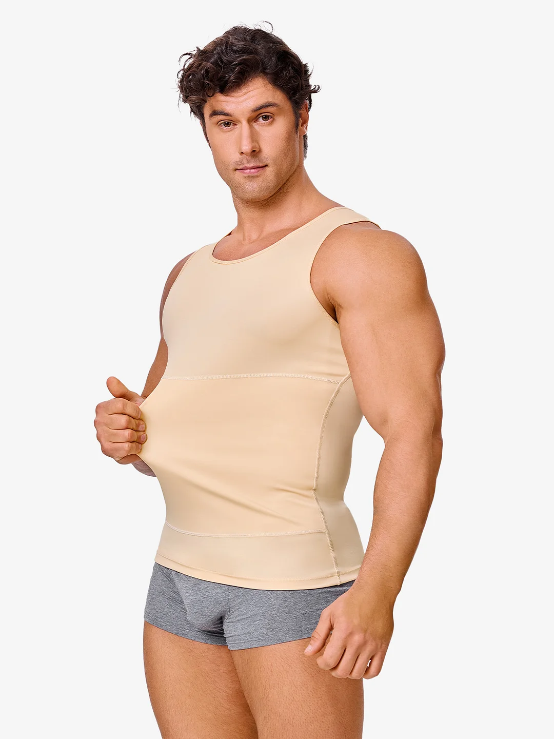Mens Slimming Body Shaper Vest