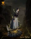 Warhammer Titan Transformation Scene Lara Tybur with LED - Attack On Titan Resin Statue - Model Power Studio