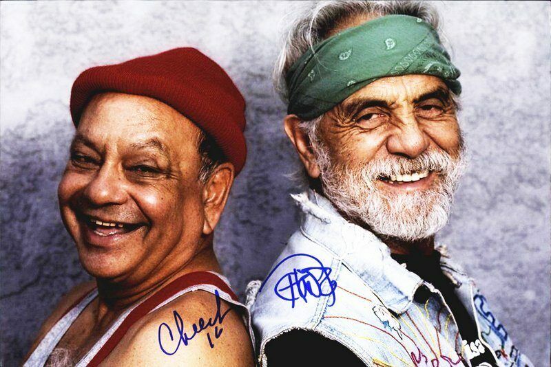 Cheech & Chong authentic signed celebrity 10x15 Photo Poster painting W/Cert Autographed Y4