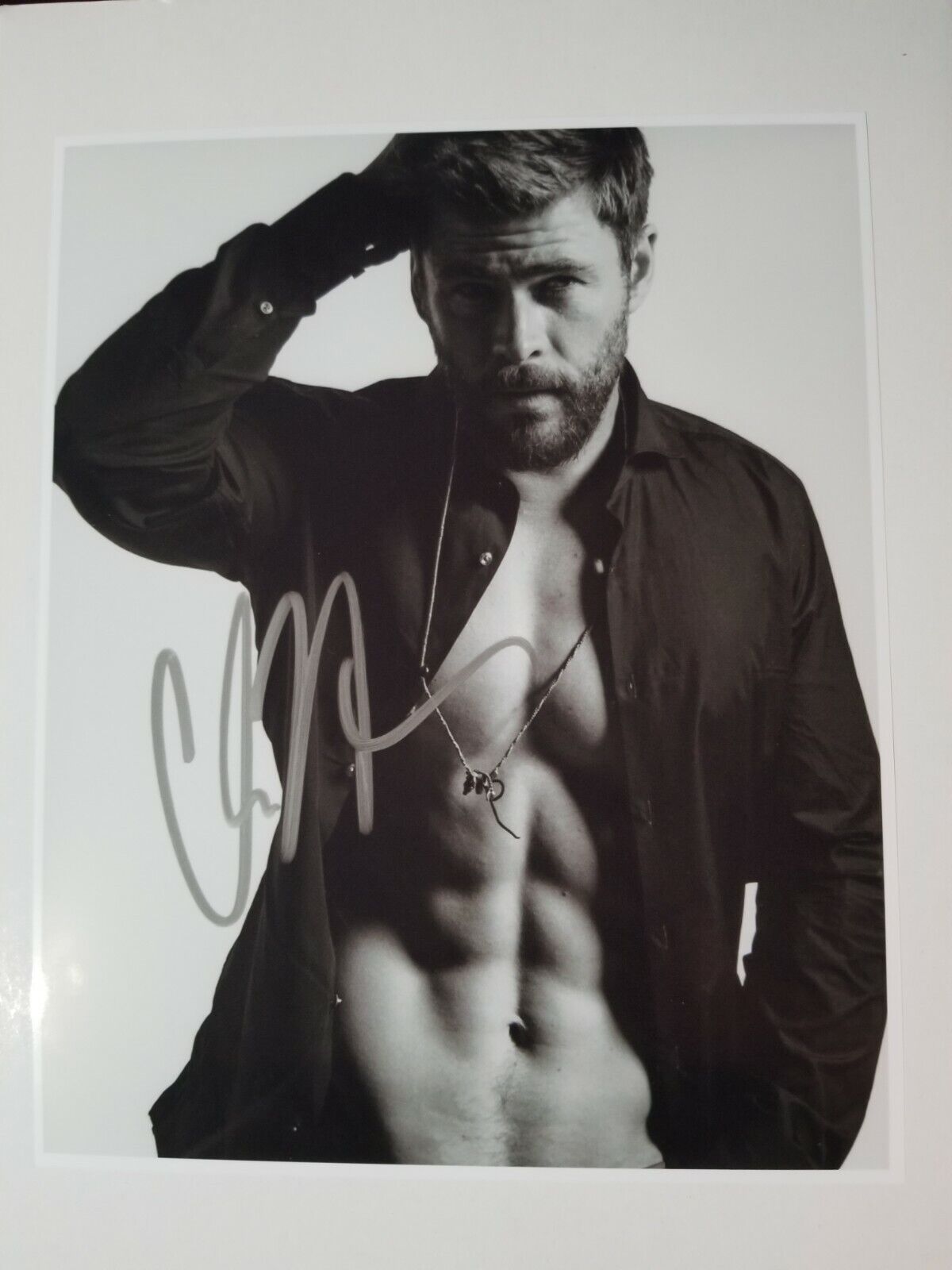 Chris Hemsworth Signed 8x10 Photo Poster painting RP -  Shipping!!