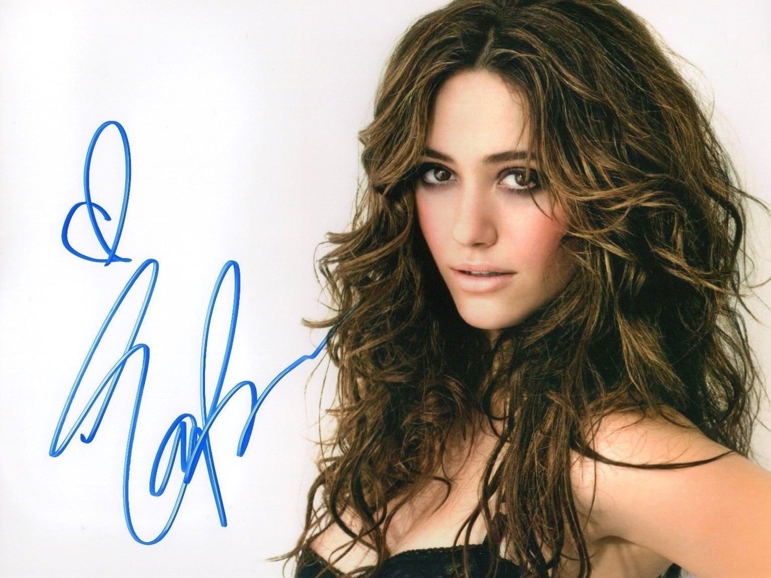 EMMY ROSSUM AUTOGRAPHED SIGNED A4 PP POSTER Photo Poster painting PRINT 1