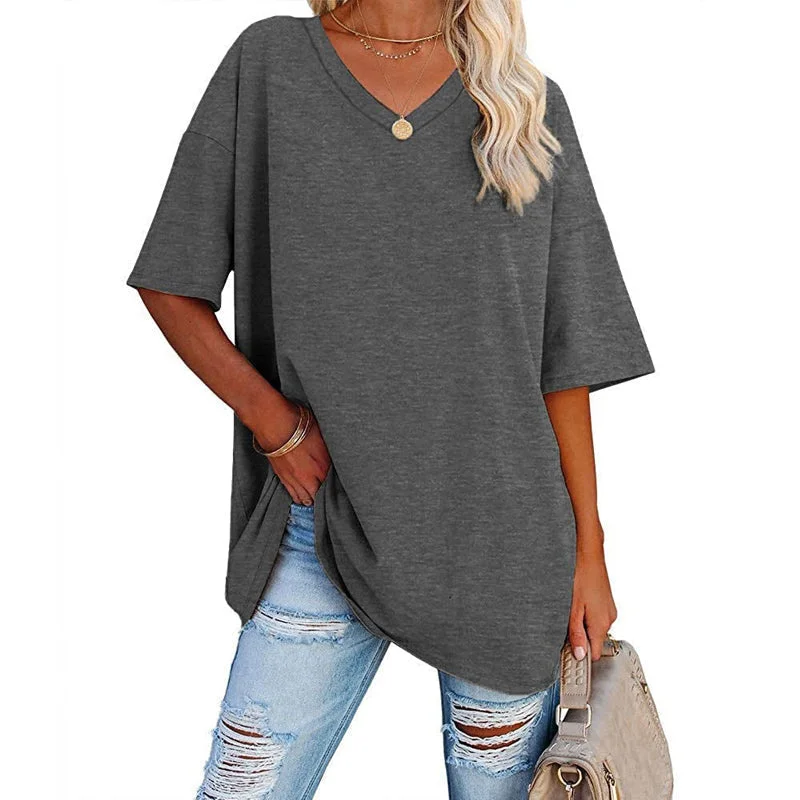 Cozymoo Ladies V-Neck T-Shirt