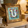 Butterfly Flower U 5D Partial Drill DIY Diamond Painting Kit 30*30cm