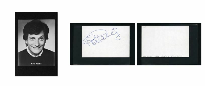 Ron Palillo - Signed Autograph and Headshot Photo Poster painting set - Welcome Back Kotter