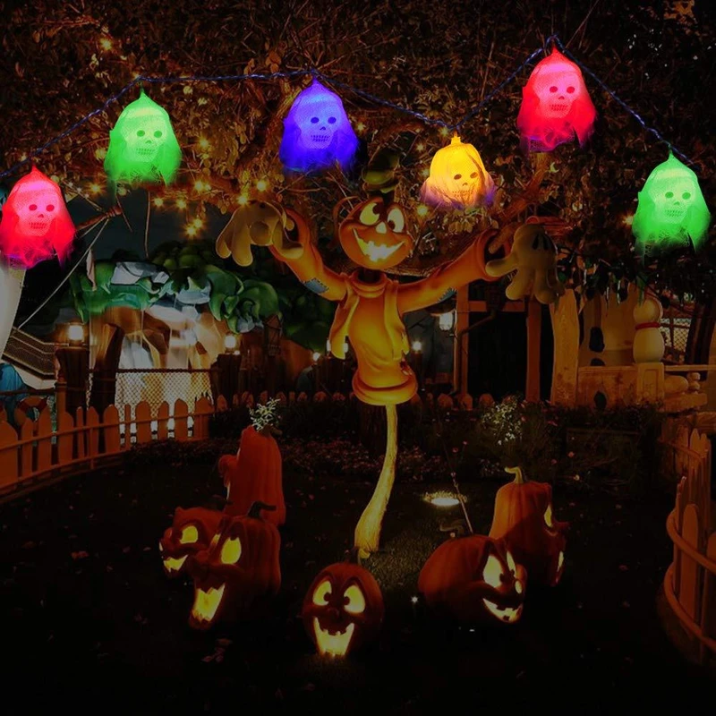 Skeleton Halloween Light Decorations