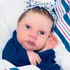 20" Brown Eyes Cloth Body Reborn Newborn Baby Girl Doll Named Elspeth,Play with Children - RBBI-Myrebornbabydoll&reg; Myrebornbabydoll&reg;