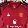 2025/2026 Manchester United Home Football Jersey 1:1 Thai quality Kids Size