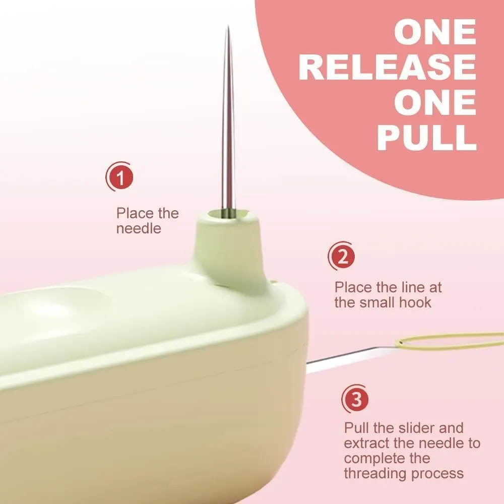 ❤️Gift ideas for Mother's Day 🤩Automatic Needle Threader. 2 in 1 Threading and Thread Removal Tools