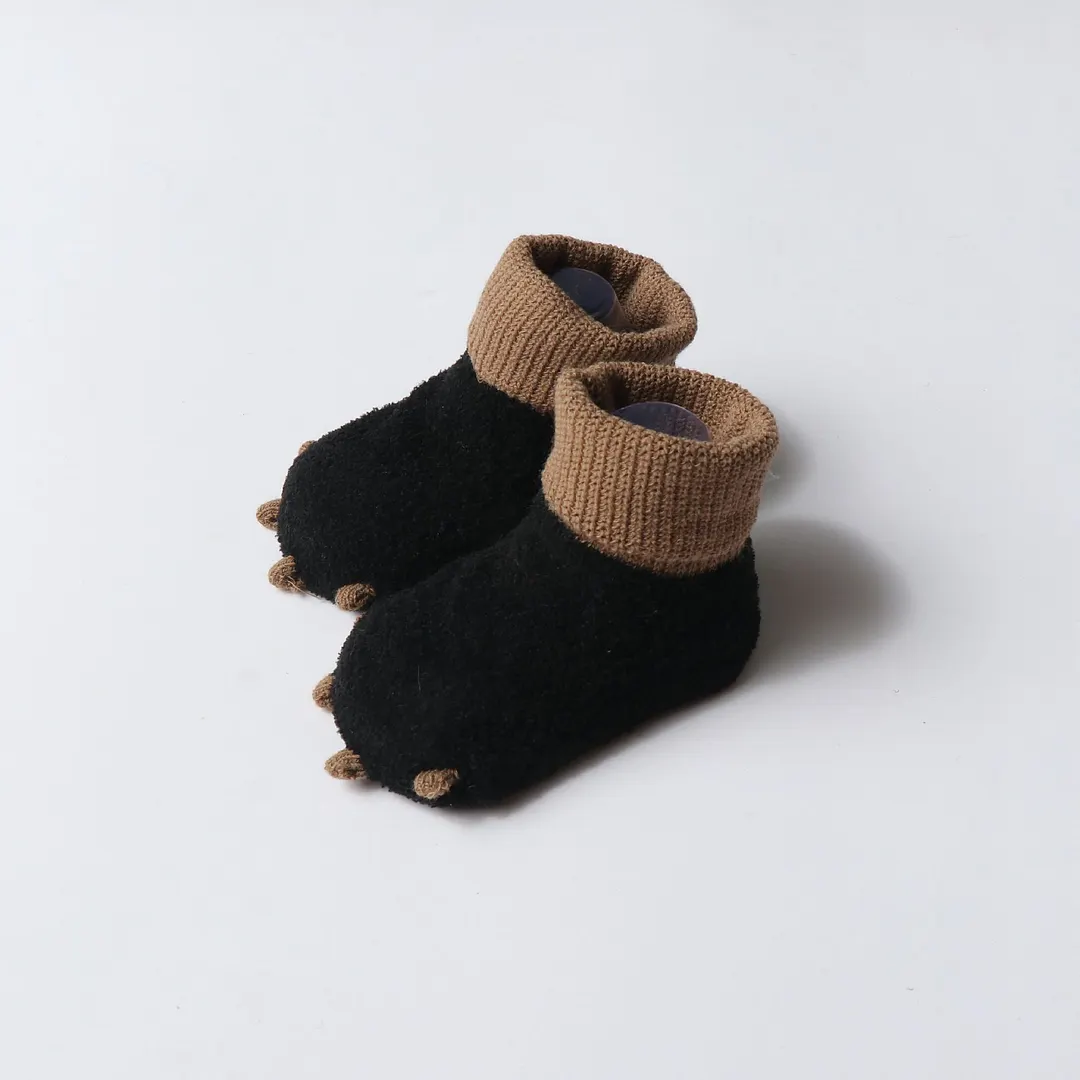 0 to 18 M Autumn Winter Anti-slip Baby Socks Thicken Warm Newborns Infants Girls Fleece Socks Cute Boys Socks