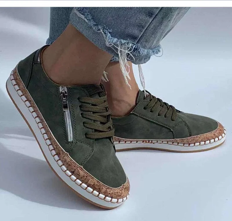 Women Flower Print Sneakers Comfy Wearable Lace Up Casual Sneakers Running Walking Female Shoes Stitching Skate Shoes Plus Size