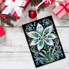 (US Local)Flower Special Shaped Diamond Painting Journal Notebook for Adults Students