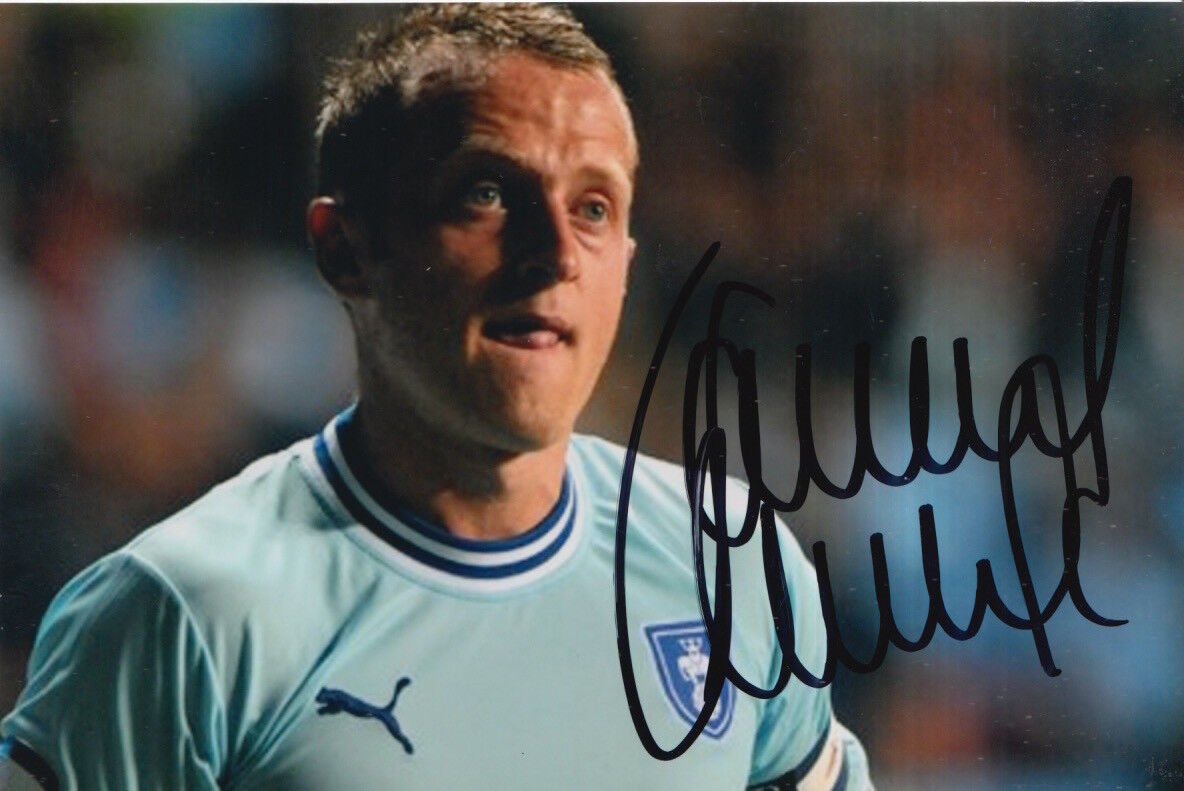 COVENTRY CITY HAND SIGNED SAMMY CLINGAN 6X4 Photo Poster painting 4.