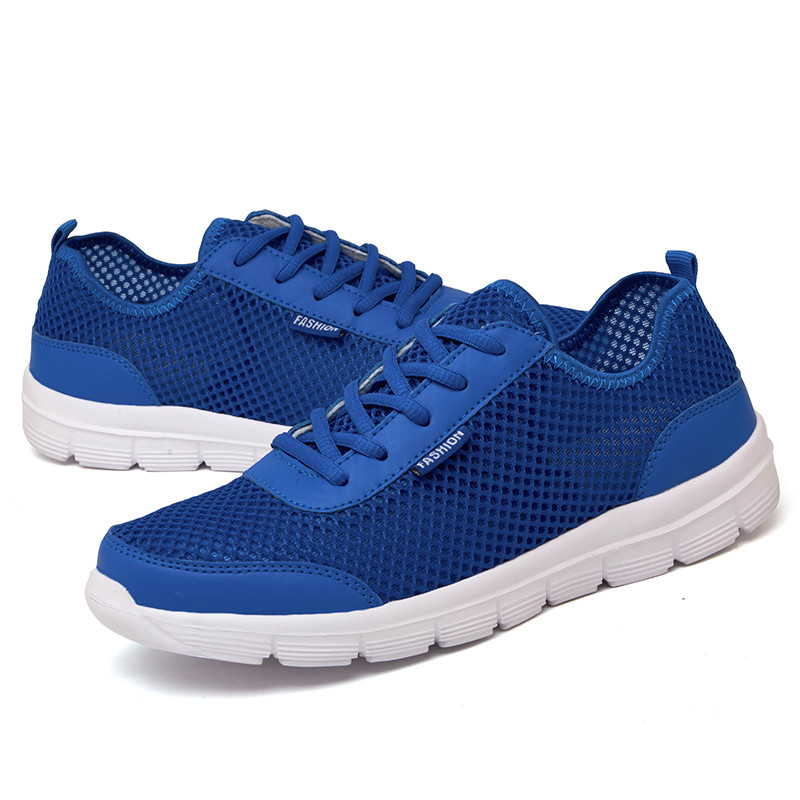 Mesh Sneakers Men Sports Shoes Unisex Lightweight Breathable Casual Couples Summer 