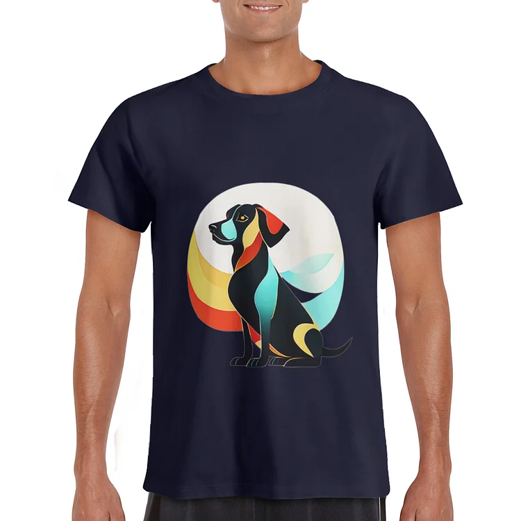  Shirt Colorful Cartoon Dog