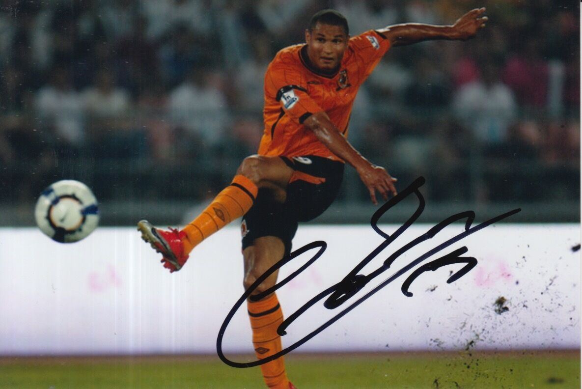 HULL CITY HAND SIGNED DANIEL COUSIN 6X4 Photo Poster painting.