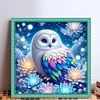 (Counted/Stamped)Flower Owl-11CT Cross Stitch 40*40cm/15.75*15.75in