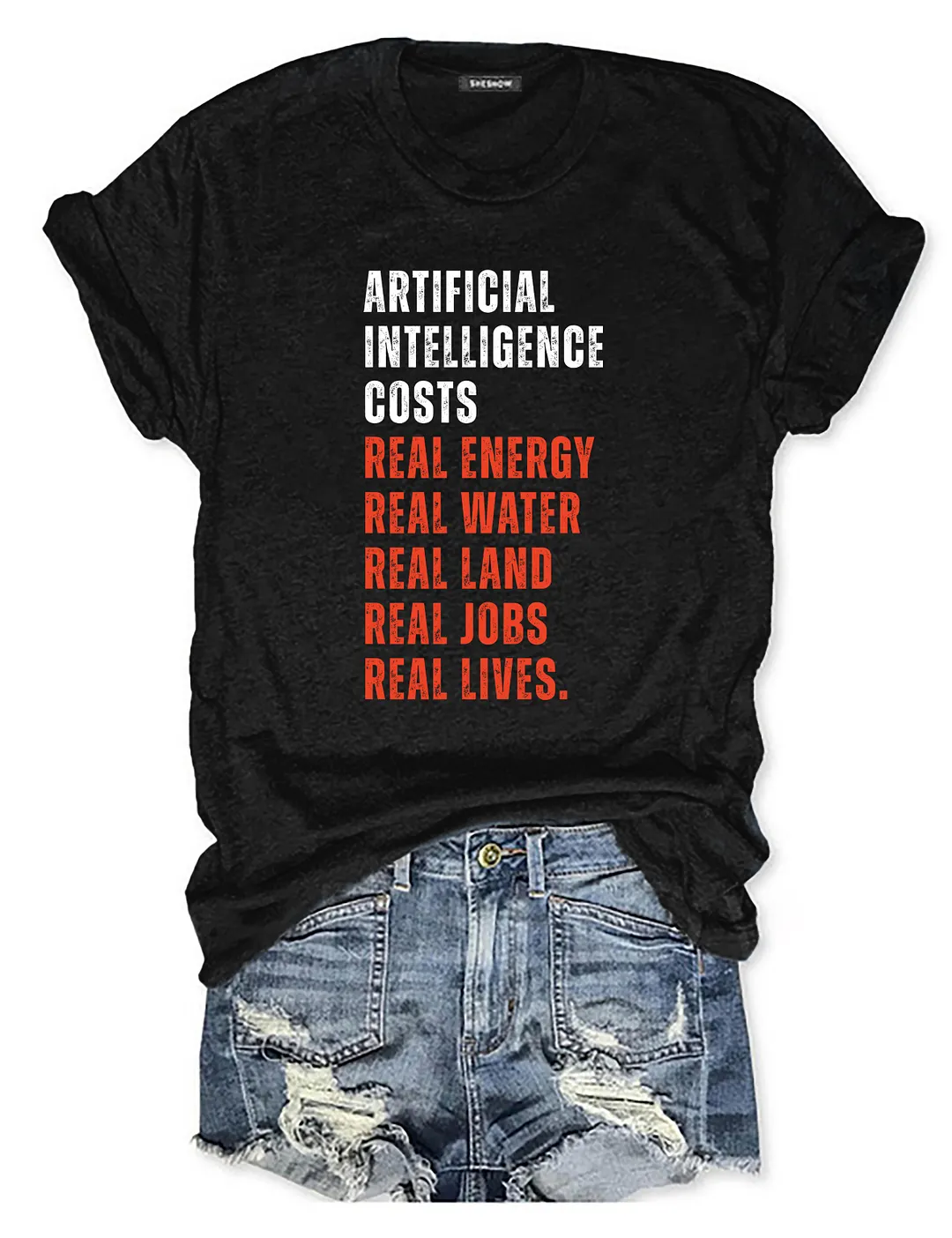 Artificial Intelligence Costs T-shirt