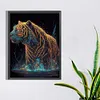 >SALE<5D DIY Full Round Drill Diamond Painting Tiger Kit Home Decoration (yu029)
