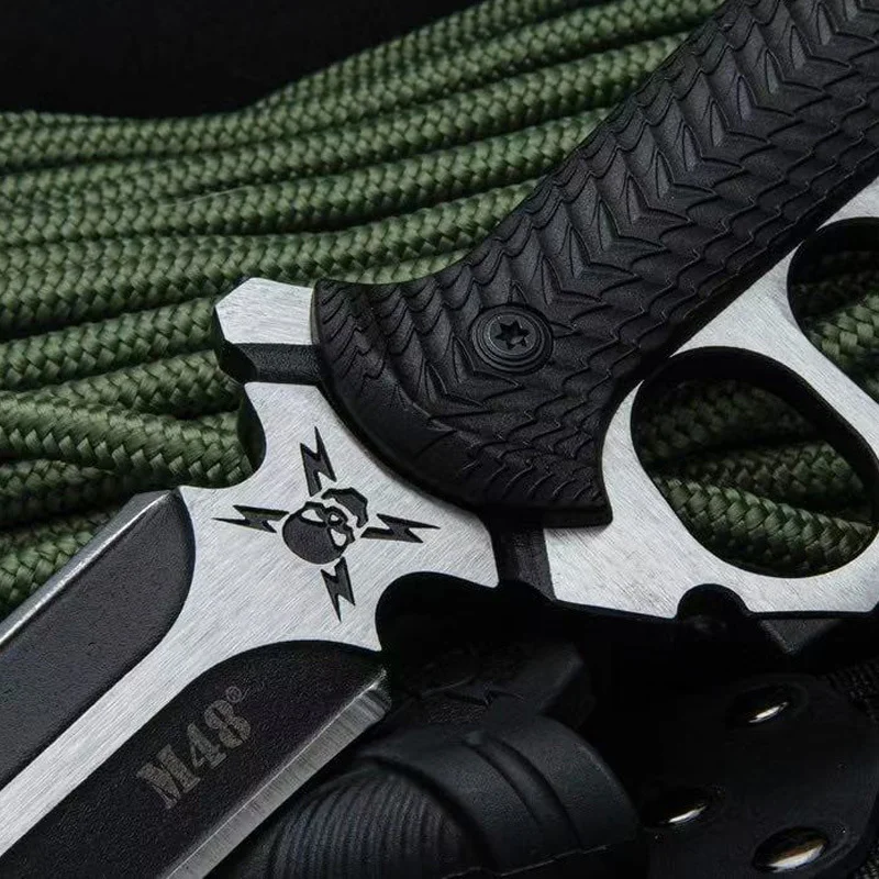 M48 Tactical Finger-Tiger Hand Jab Stabbing Dagger Multi-Functional Outdoor Self-Defense Dagger