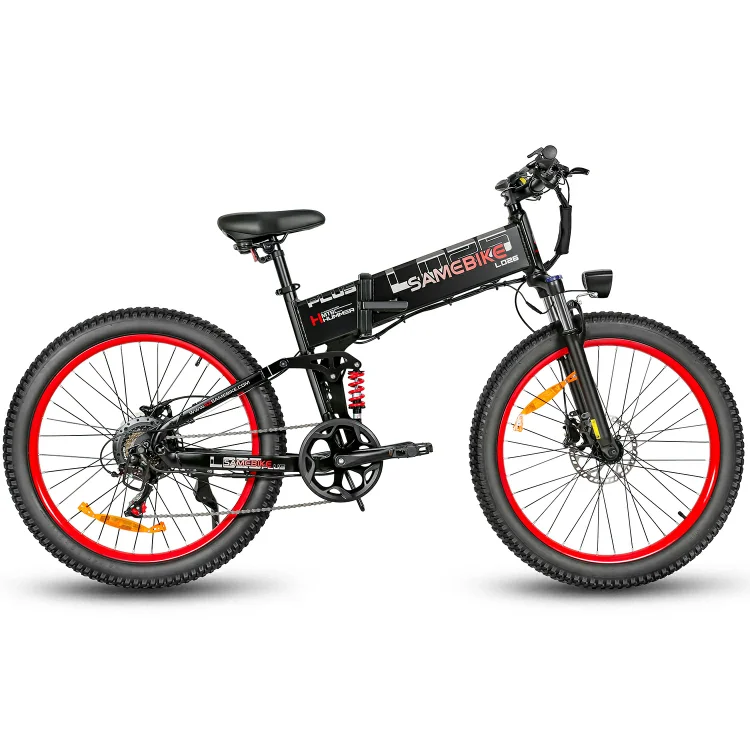SAMEBIKE LO26Plus 26" 48V 15Ah Akku, 1000W Motor, Höchstgeschwindigkeit 45 km/h – Aktualisiertes Elektro-Mountainbike