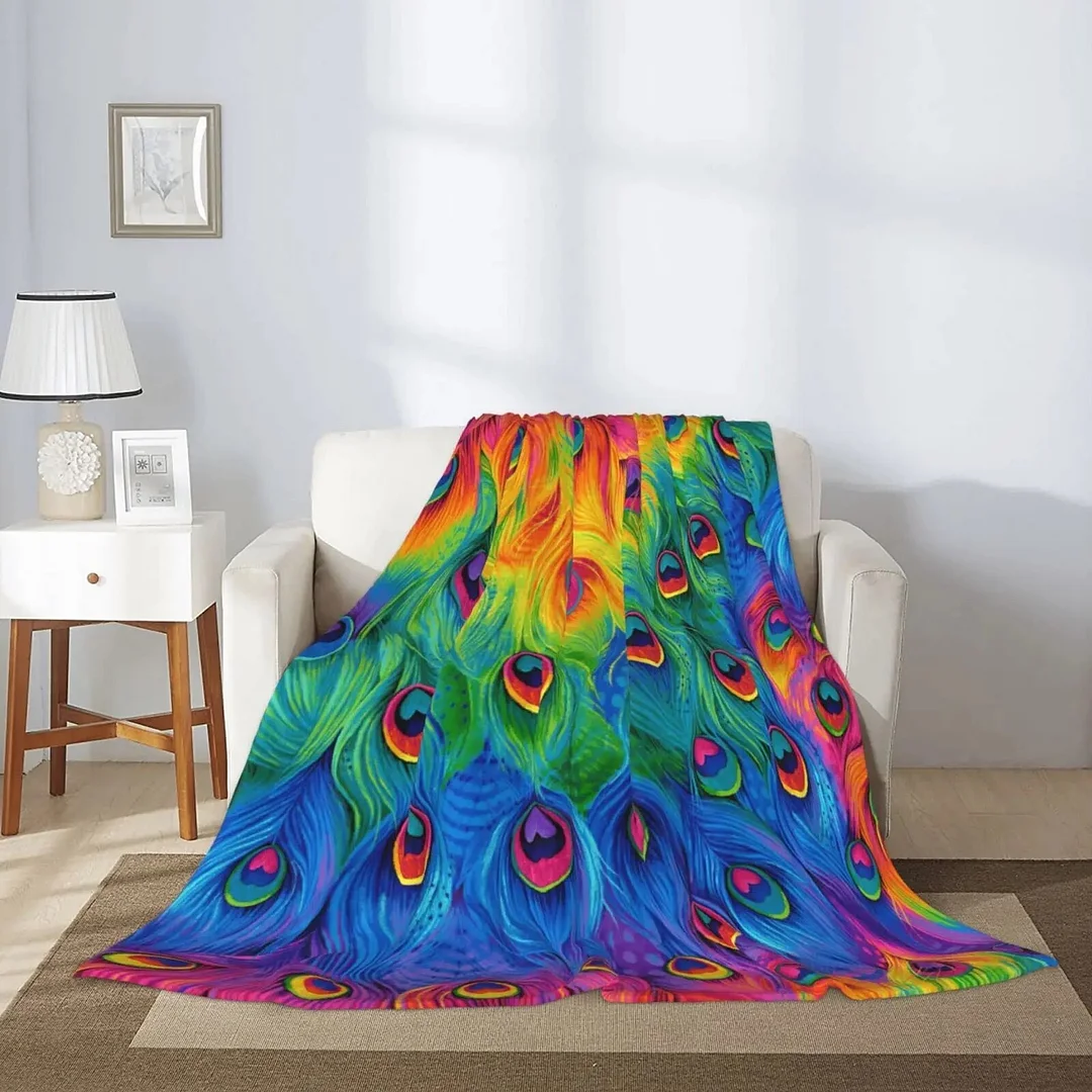 Sdrawing and Vintage Botanical Flannel Fleece Blanket Ultra Soft Cozy Warm Throw Lightweight Blanket Microfleece Blanket for Home