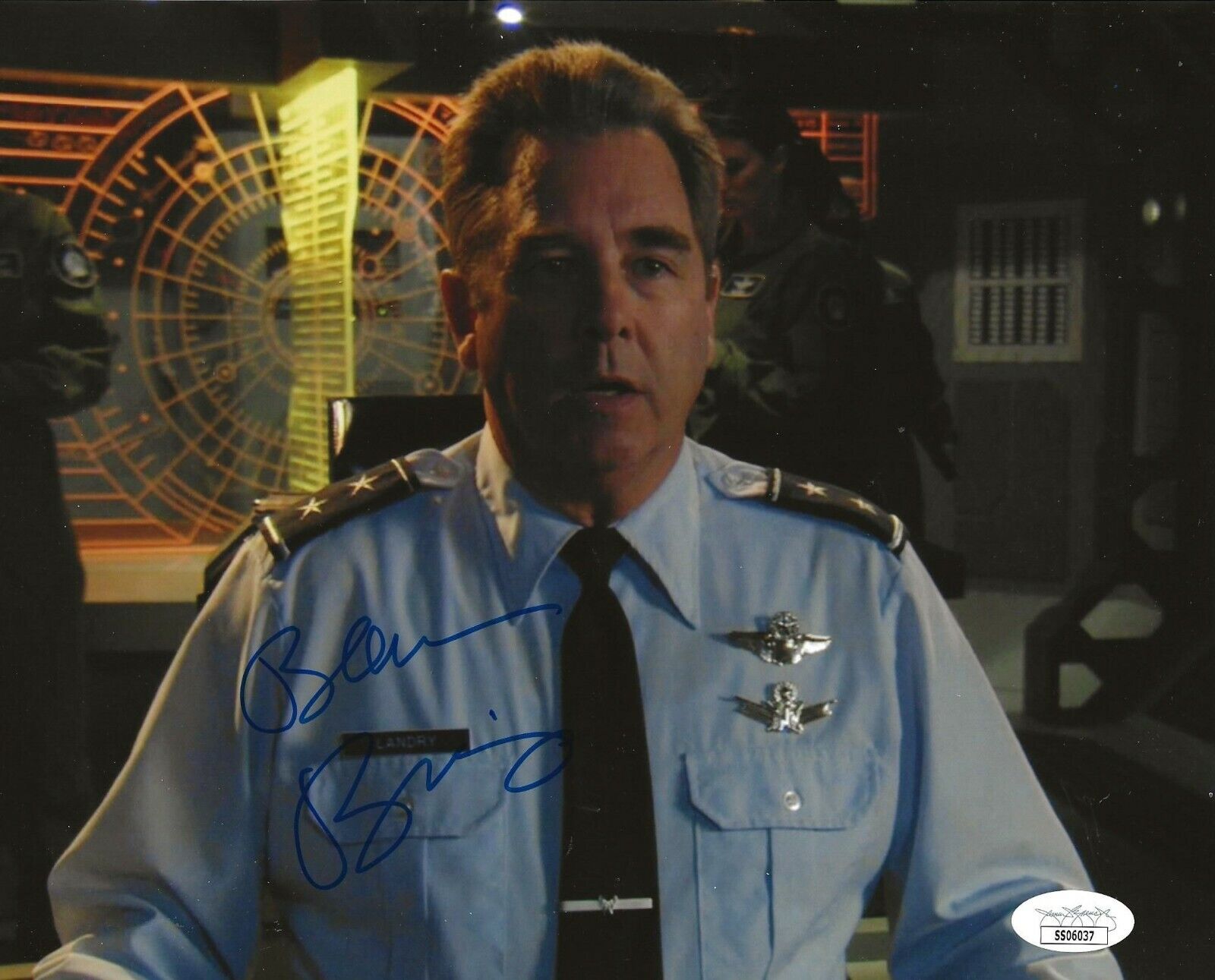 Beau Bridges signed Stargate 8x10 Photo Poster painting autographed Hank Landry JSA