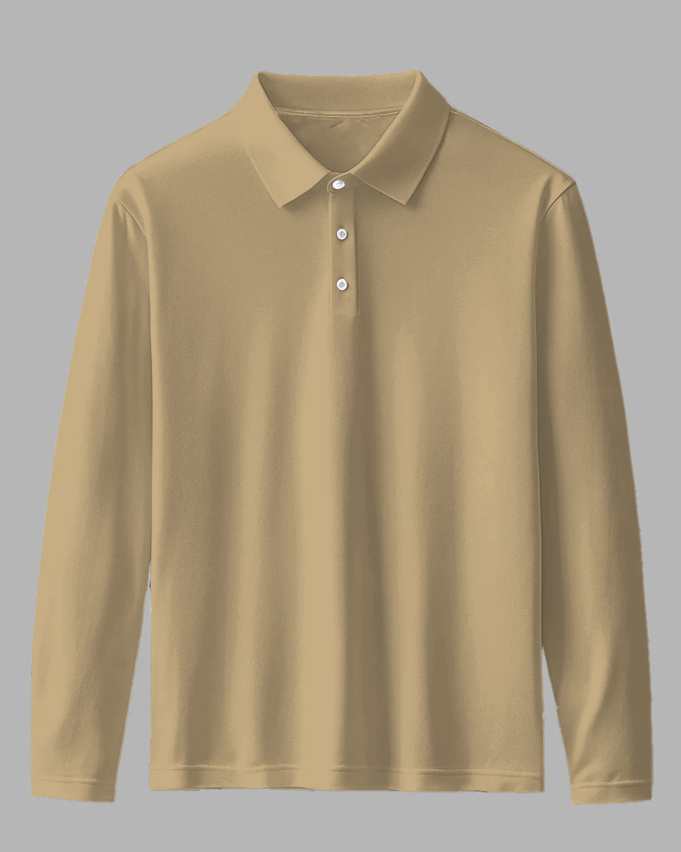 Custom Long Sleeve Polo Shirts - Customize Your Own Fashion Style