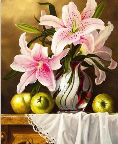 

lilac flowers – Paint By Numbers - 40*50CM, 501 Original